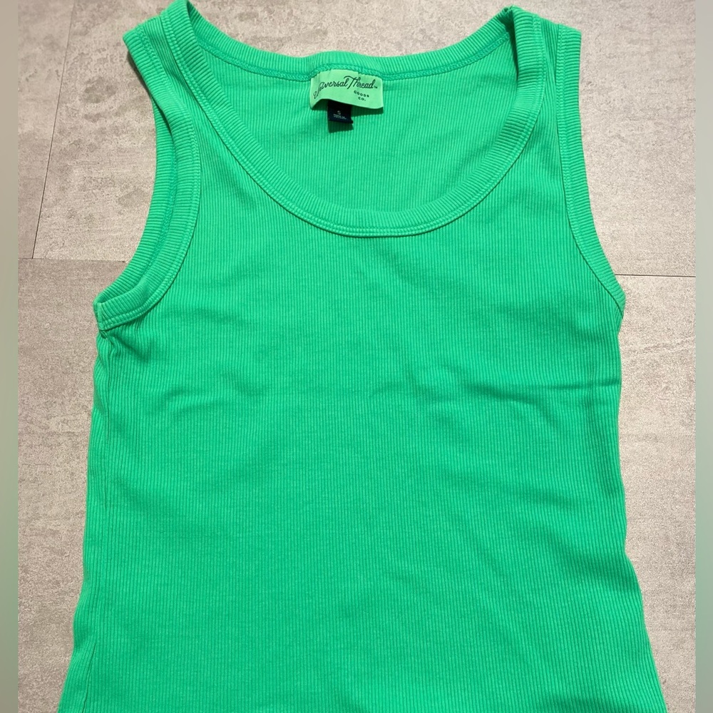 Green Tank Top